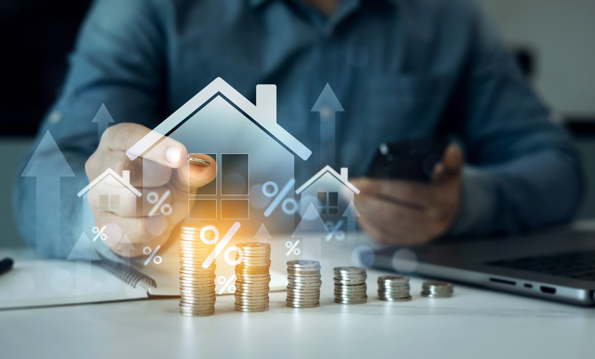 Real estate investment concept